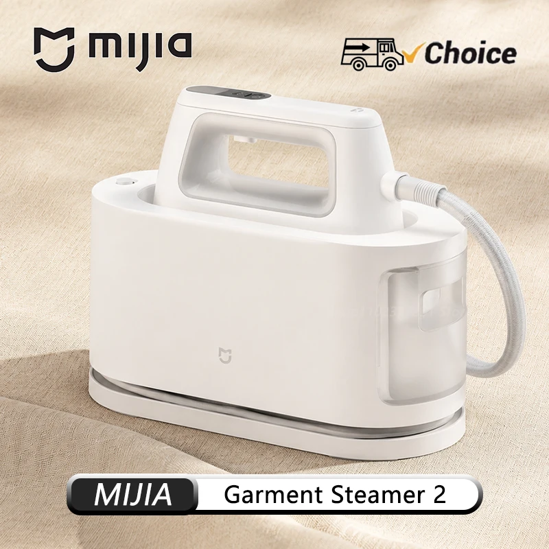NEW Mijia Ironing Machine 2 500kPa High Pressure Steam Iron 120g/min Fast Heat Portable Clothes Steamers Version With Adapter CN