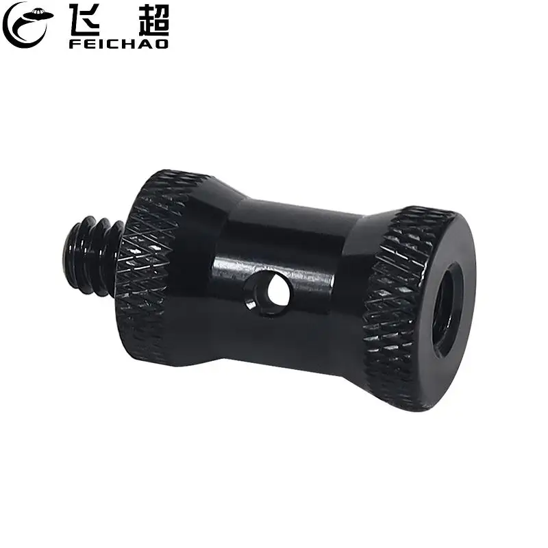 ذكر إلى أنثى المسمار مع الجانب ثقب ثابت ، الألومنيوم صور استوديو محول الترباس ، كاميرا ترايبود ، Ballhead جبل ، 1/4 "إلى 3/8"