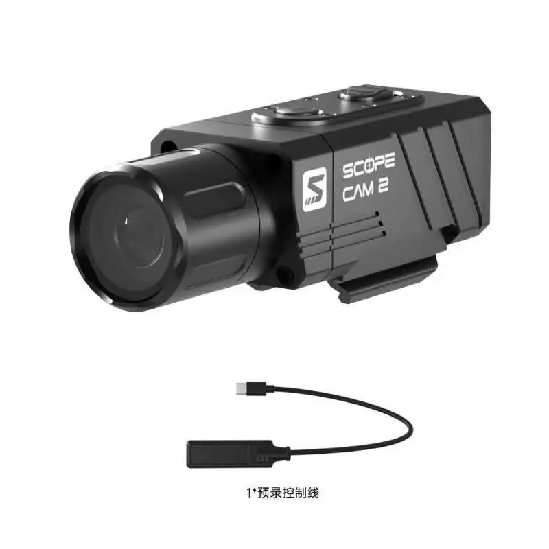 RunCam Tactical Ballistic Recorder, Water Recorder ScopeCam 2S Metal Case Action Camera