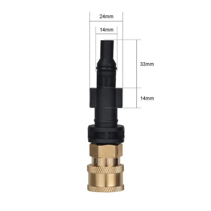 High pressure Water Gun Adapter Quick Connect 1/4