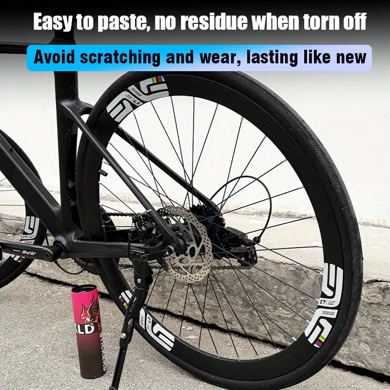 

12PCS/SET Decorative Cycling Sticker: Features "POGACAR" & UAE Emirates - Perfect for Bike Personalization