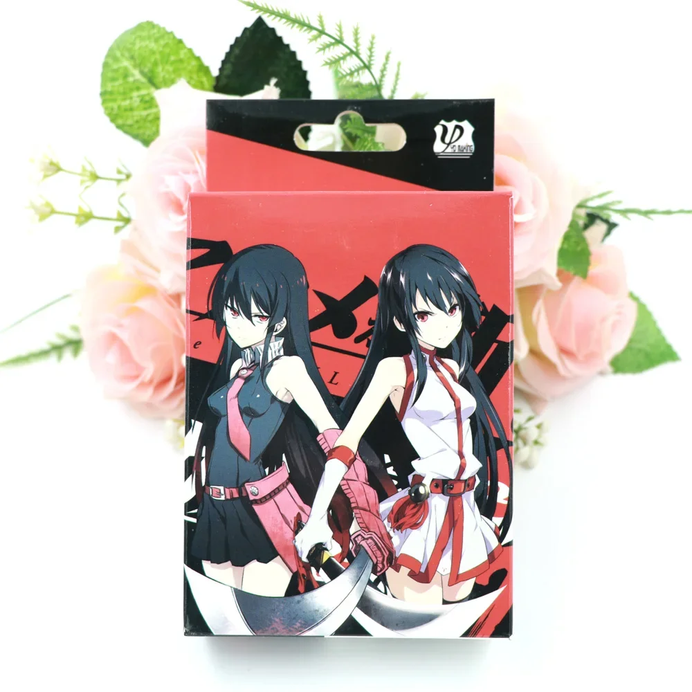 

Аниме Akame ga KILL мультфильм покерные карты настольные игральные карты коллекция косплея
