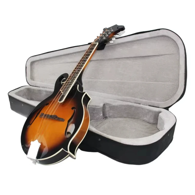 

Hot Sale F-Shaped 8-String Guitar Mandolin Xizang Instrument Mandolin
