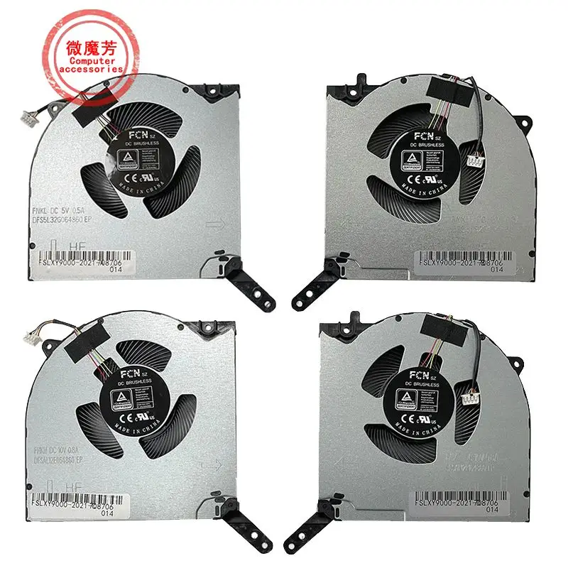 New Laptop CPU GPU Cooling Fan For Lenovo Legion 7 16 16ACHG6 16ACH Y9000K R9000K 2021 Year