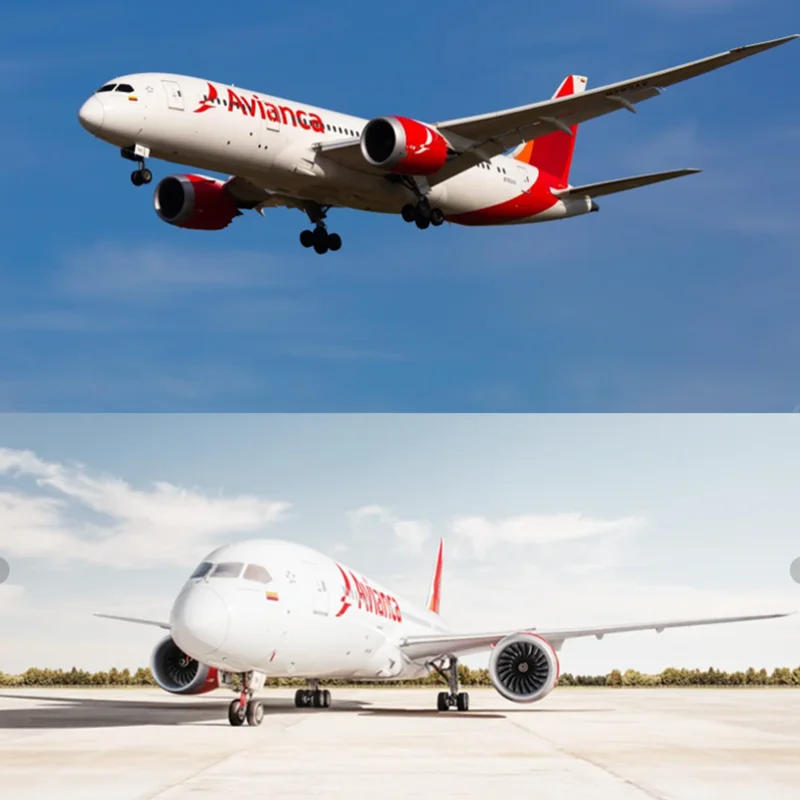 

2025 New 1/80 Scale Airplane A320 NEO Colombia AVIANCA Air Airlines Model Toy Diecast Resin Plane Model Collection Display