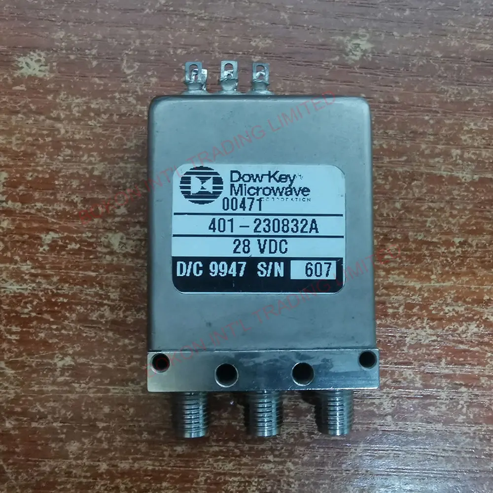 0 to18GHz 28vdc 401-230832A SPDT failsafe DC to 18 GHz 28VDC 18000MHz SMA female connectors RF microwave switch  401-230832A