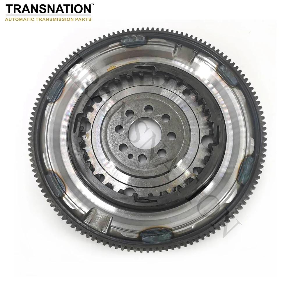 Transnation 0AM DQ200 NEW Automatic Transmission Flywheel 8 Holes 129T Fit For VOLKSWAGEN AUDI DSG 7 PSEED