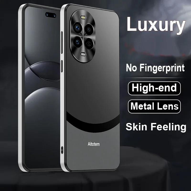 

For Huawei Nova 9 Case Luxury Matte Soft Phone Cover for Huawei Nova 12 13 Pro Shockproof Resistant Lens Protection Case