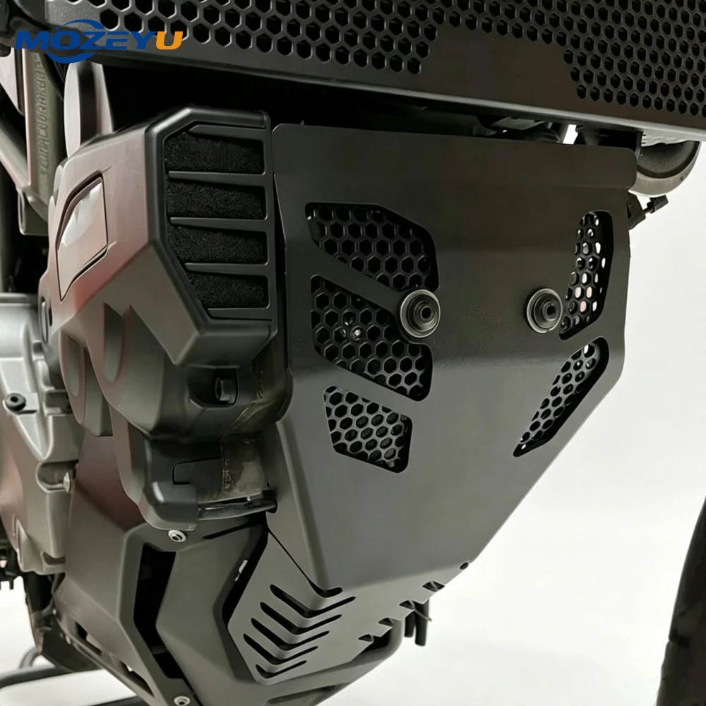 Motorcycle Engine Housing Protection Aluminium Accessories For Ducati Multistrada 1200 Pikes Peak 1200S 1200 S D AIR 2015-2017