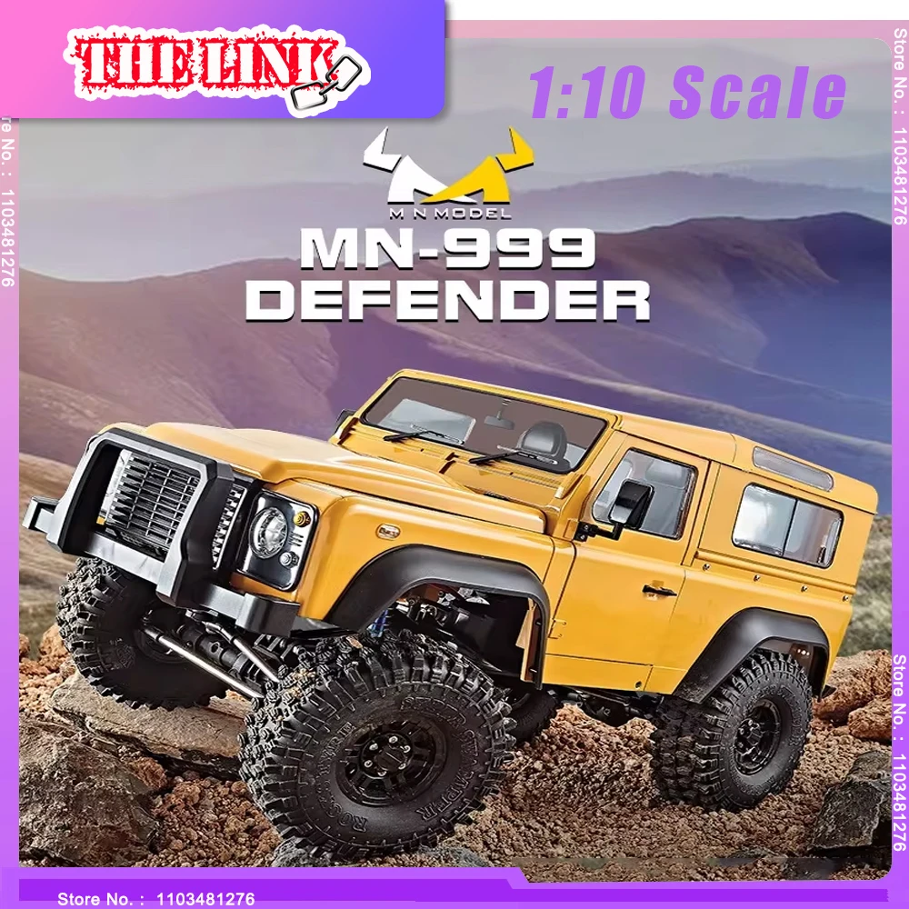 

Mn999 LandRover Defender 1/10 Model 2.4GHz RC Car 4WD All Terrains Climbing Cars Remote Control Electric Vehicle Toys Boys Gifts