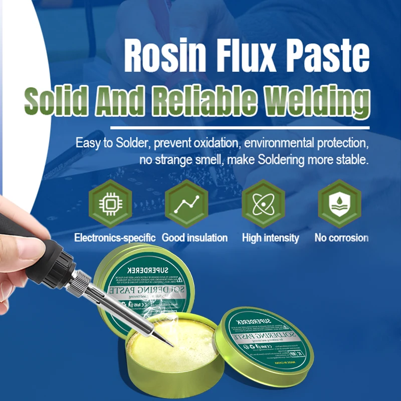 Pâte à souder en usine, réparation électronique, outils de soudage, accessoires, pâte d'huile à souder puissante sans colophane