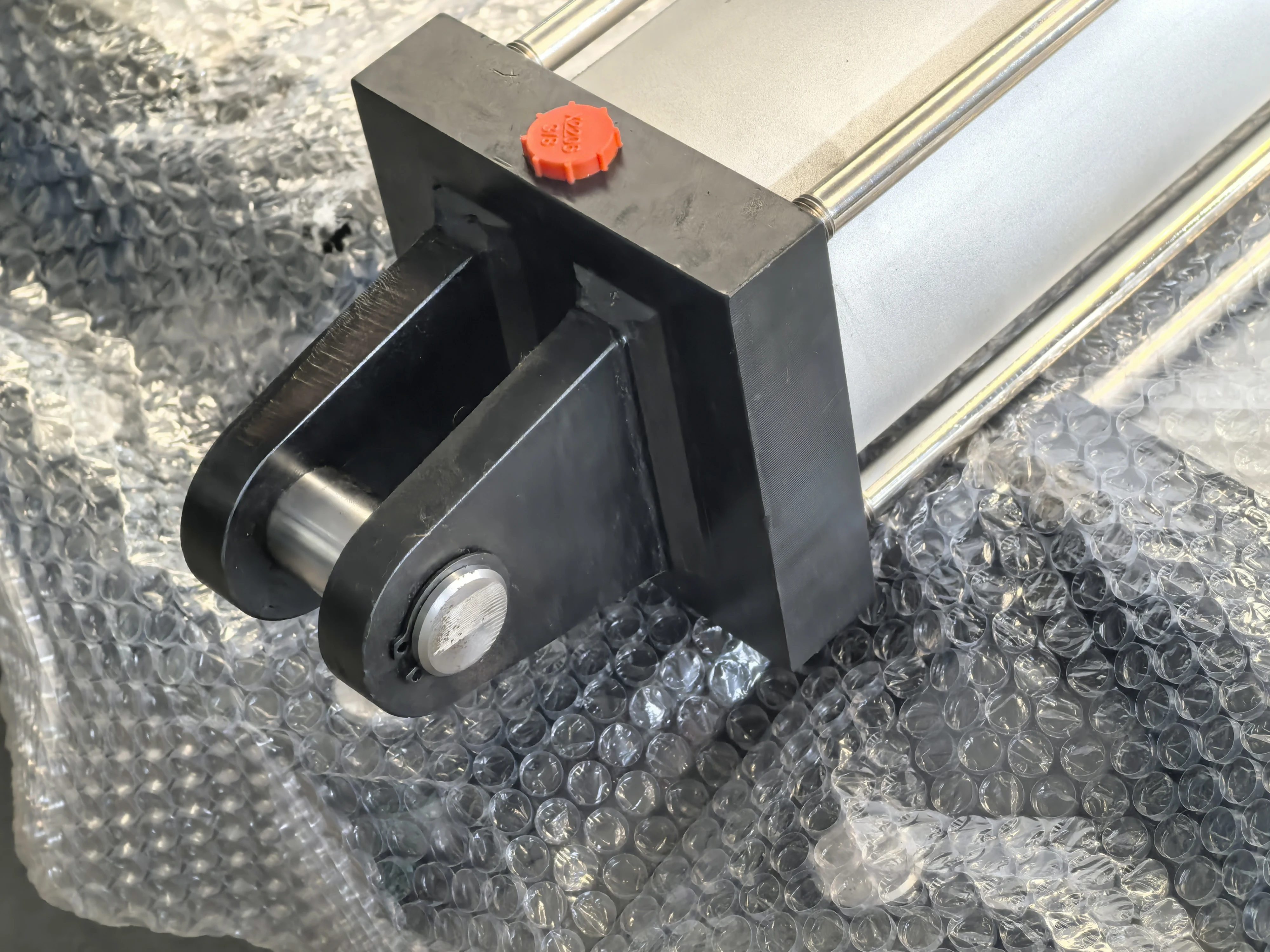 High-precision Double-acting Pneumatic Cylinder Aluminum Body Telescopic Air Actuator Pump Parts Packaging Machinery 1-year