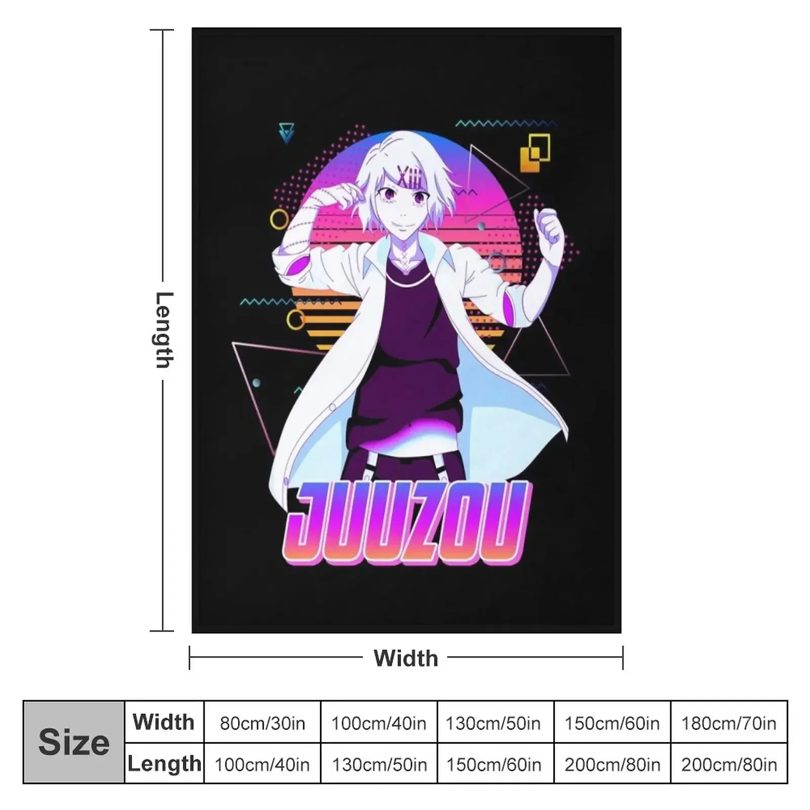 Juuzou Suzuya - Retro Art Throw Blanket Flannel Blankets For Baby wednesday Beautifuls Blankets