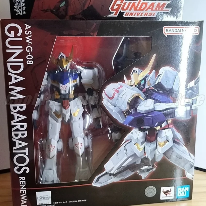【In shock】Bandai  GUNDAM UNIVERSE ASW-G-08 GUNDAM BARBATOS RENEWAL Finished Model KIT Anime full Action Toy Gift