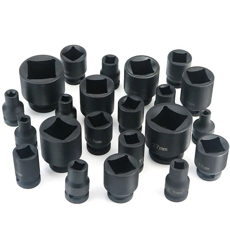 Impacto Square Socket Head Drive Pontos Chave de Soquete de ar Car Auto Truck Tire Repair Industrial Pneumática 1pc