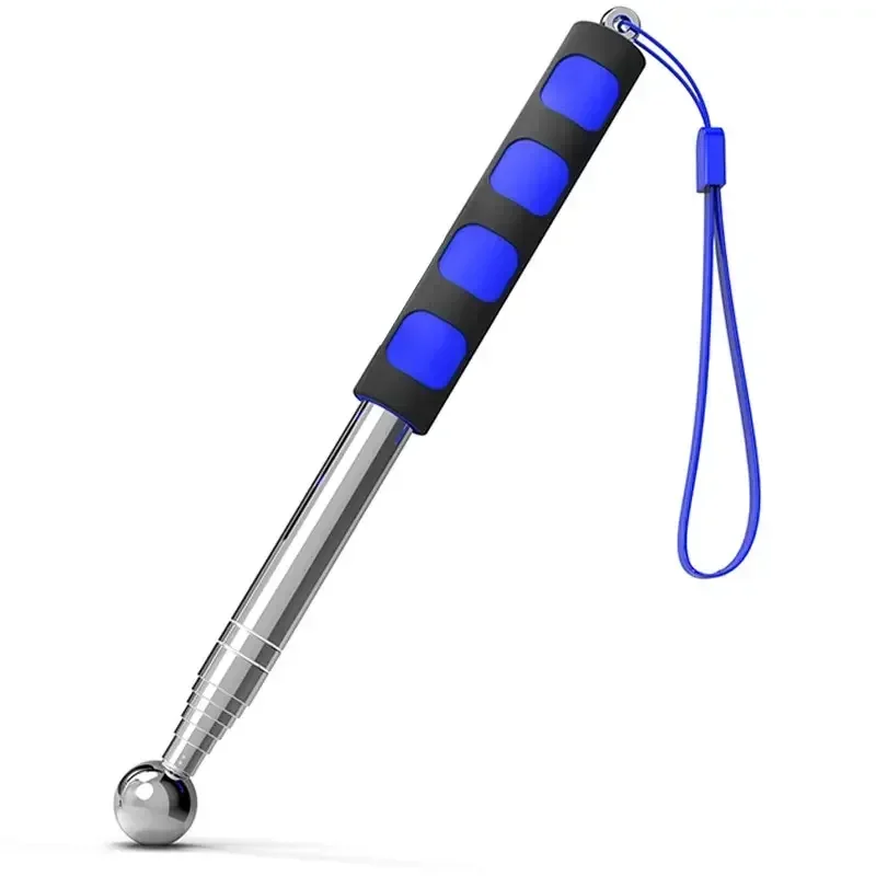 Professional Hollowing Detection Hammer – Telescopic Stainless Steel (26-130cm), For House Inspection, Wall Tapping, Lightweight