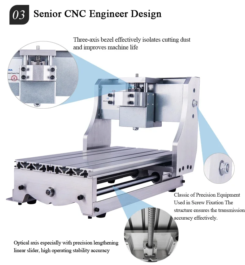 3020T 3020Z Mini Wood Working Frame Rack Machine Metal Milling Engraving Router 3 Axis Cutter Engraver RU Stock 300x200MM
