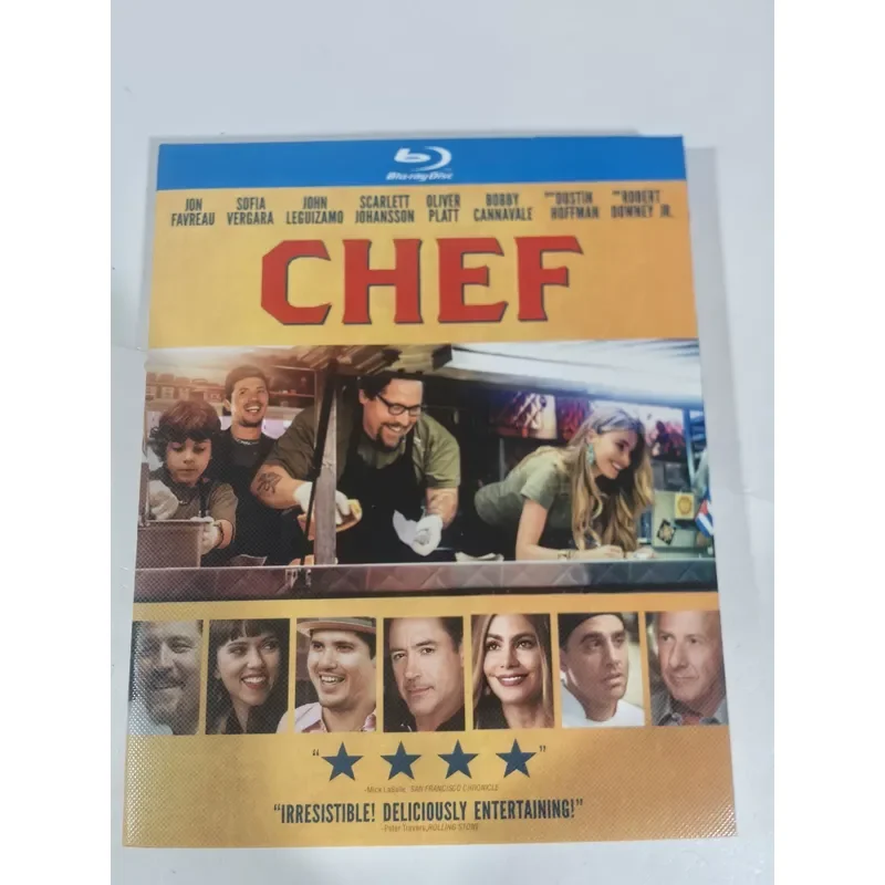Blu-ray Down and Out Chef Chef Movie Disc High Definition Video Collection