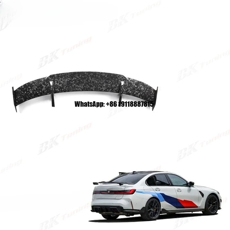 

BK Tuning G80 G82 Modified MP Style Tail Wing Forged Dry Carbon Fiber Rear Wind for BMW M3 G80 M4 G82 MP Rear Spoiler