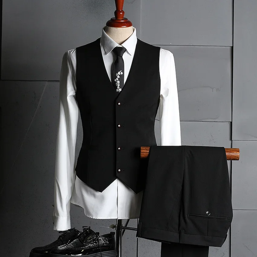 Traje Formal personalizado para hombre, vestido ajustado, negocios, novio, boda, nuevo, 115