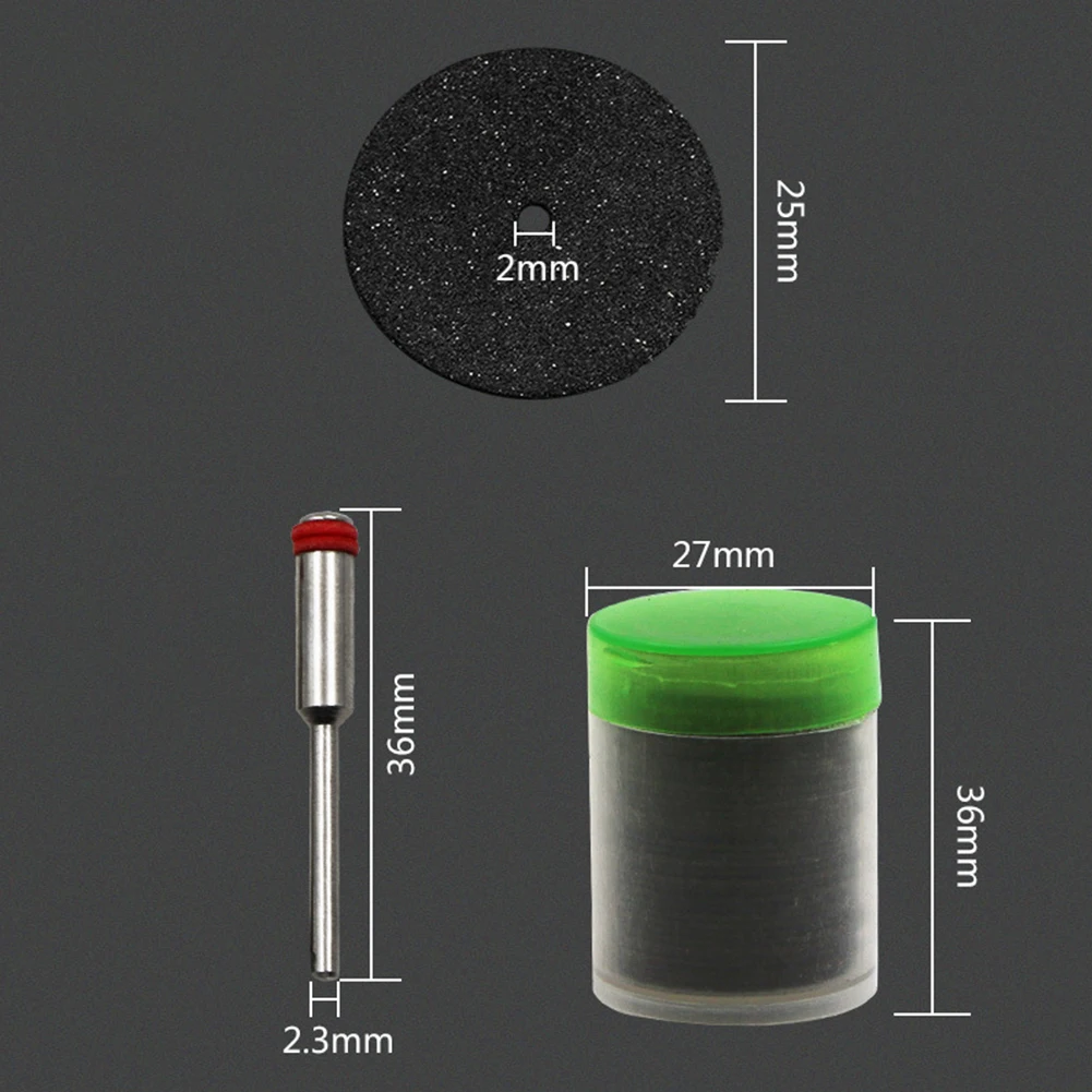 

40pcs 25mm Cutting Disc Circular Saw Blade Resin Grinding Wheel For Rotary For Tool For: Grinding Or Cutting Metal/plastic/fibe