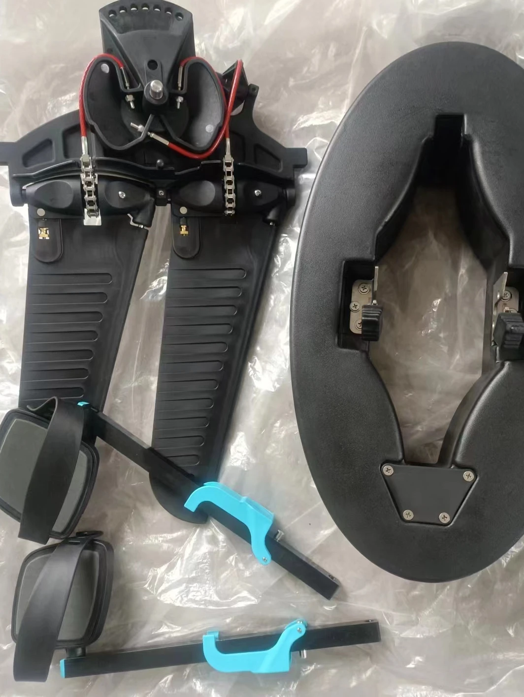 Kayak accessories, foot pedal system, foot pedal, outdoor exercise