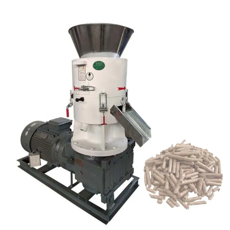 Biomass Granulator Equipment Manufacturers Process, Manufacture And Produce Large Wood Chip Heating Unit Burning Granular Maker