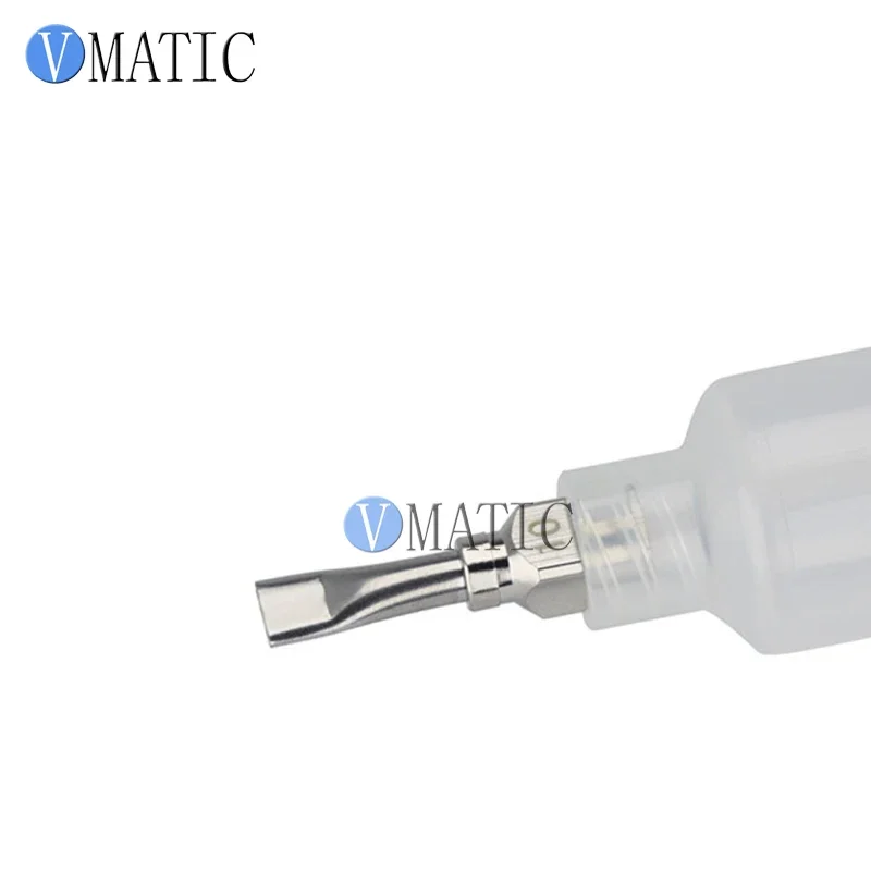 Gratis Verzending 2022 Nieuwe Rvs 1/2 Inch Lijm Doseren Platte Naald