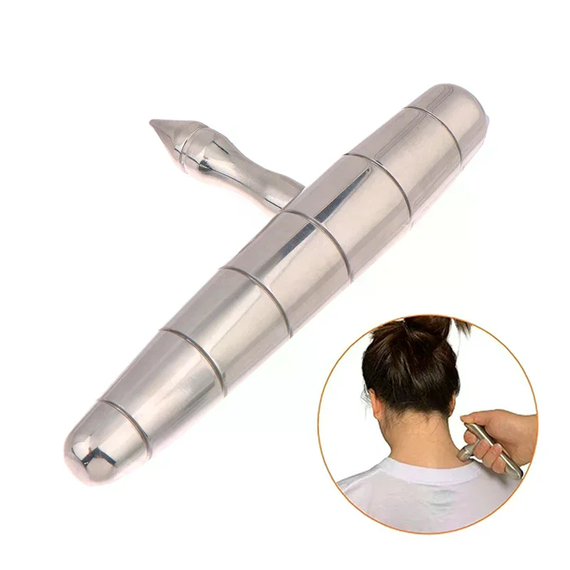 T-Type Stainless Steel Manual Deep Tissue Massage Tool Target Trigger Point Massage For Pain Relief Full-Body Fascial Relaxation