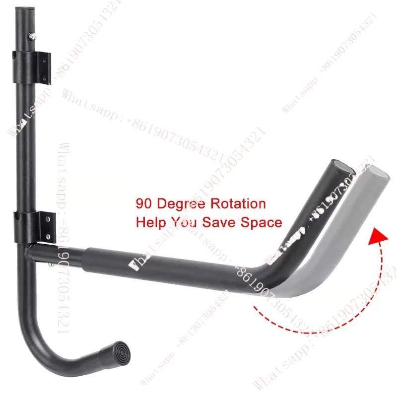

Parts factory direct sales Rotatable canoe hanger rack, rubber boat kayak kayak storage rack