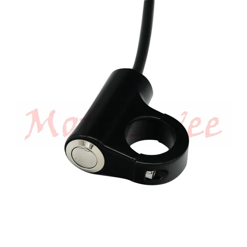 7‘’8 Motorcycle Switches 22mm Handlebar Aluminium Alloy Switch With Self-Return Button Horn Turn Signal Control Buttons