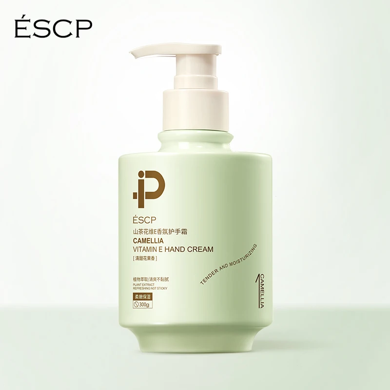 

ESCP Camellia Vitamin E Fragrance Hand Cream provides the skin with the necessary moisture, preventing dryness and dehydration,