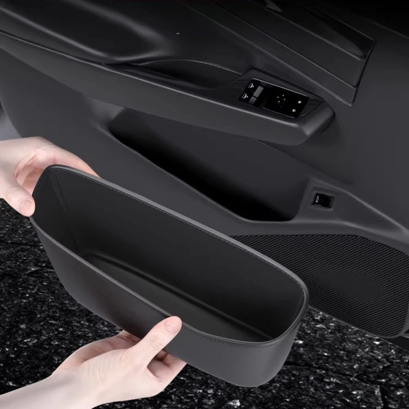 

For Audi Q7 2016-2025 Door Storage Box Pad Door Groove Protective Mat Modification Accessories Interior Decoration Car Supplies