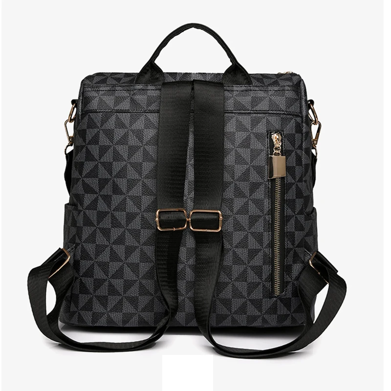 New 2026 large-capacity backpack, trendy European and American style shoulder bag, mother-daughter backpack, casual travel bag - Detail 1