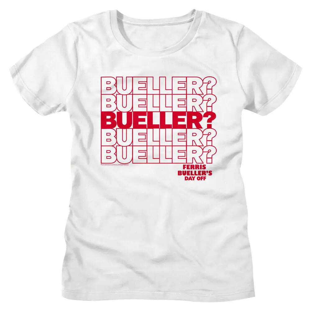 Ferris Bueller's Day Off Movie Bueller Repeat Matthew Broderick Women's T Shirt