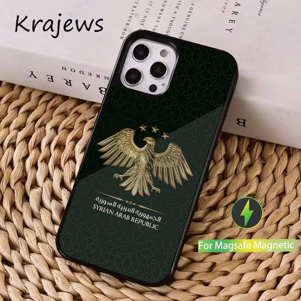 FREE ART SYRIA FLAY Phone Case For iPhone 16,15,14,17,13,12,11,Pro,Max,Plus,Mini, Magsafe,Magnetic Wireless Charging Case - Image 3