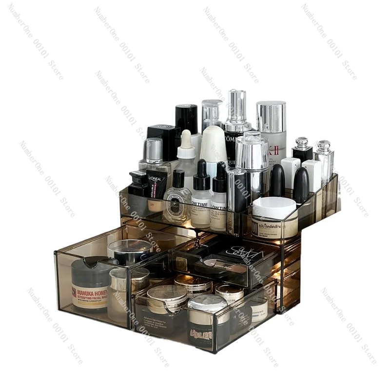 

Cosmetics Storage Box Premium Skin Care Products Finishing Box Desktop Premium Acrylic Transparent Box