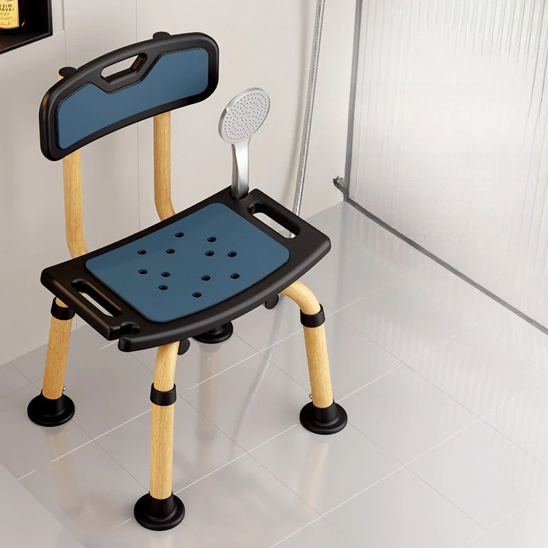 elderly bathroom Footrest non-slip toilet pregnant women stool chair bathing with backrest taburete baño Bathroom furniture