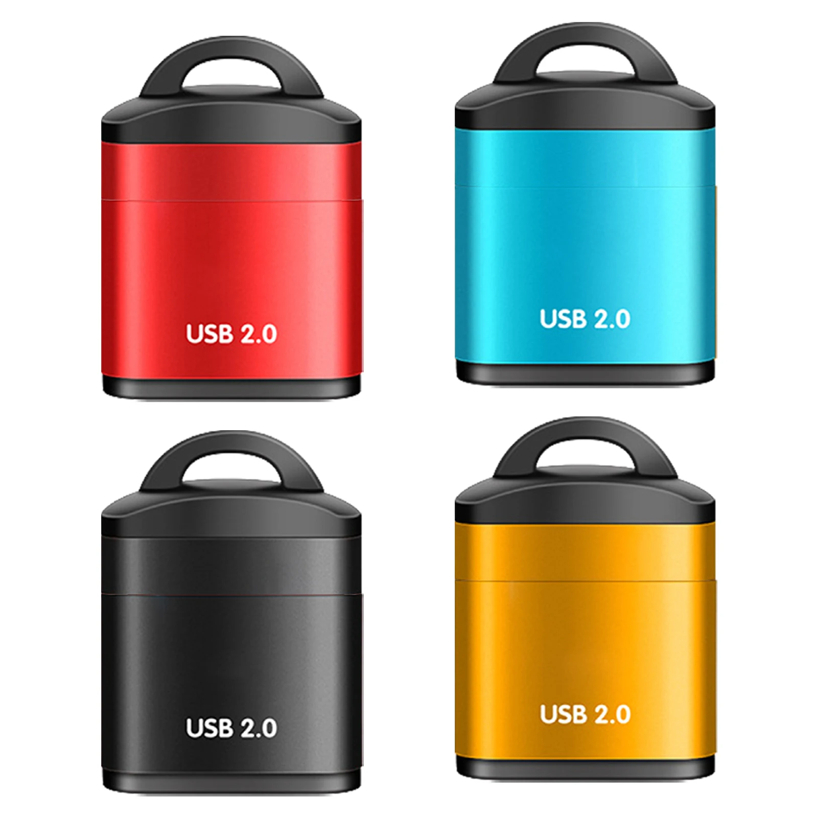 Mini High Speed USB2.0 Card Reader Mini USB TF Card Adapter For MicroSD Memory Card For PC Computer Desktop Laptop Notebooks