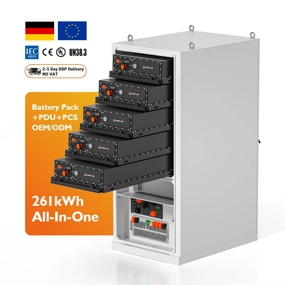 LITHTECH 100kWh 500kWh 1MWh 2MWh Solar Power System Lithium Battery Energy Storage Systems Utility Energy Storage Container ess