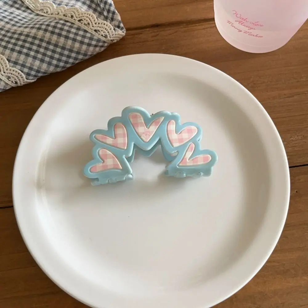 

Милый корейский стиль, решетчатая заколка для волос в виде краба, треугольный цветок, акриловый бант, коготь для волос, квадратный головной убор, геометрическая заколка в виде акулы, вечерние