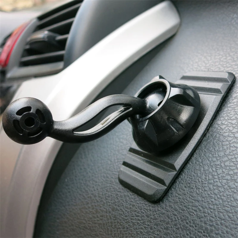 Đa Năng 17Mm Bóng Tiêu Chuẩn Xe Núi Ajustable Bảng Điều Khiển Giá Đỡ Dán Miếng Dán Từ Tính Di Động Điện Thoại Đế Sạc Không Dây