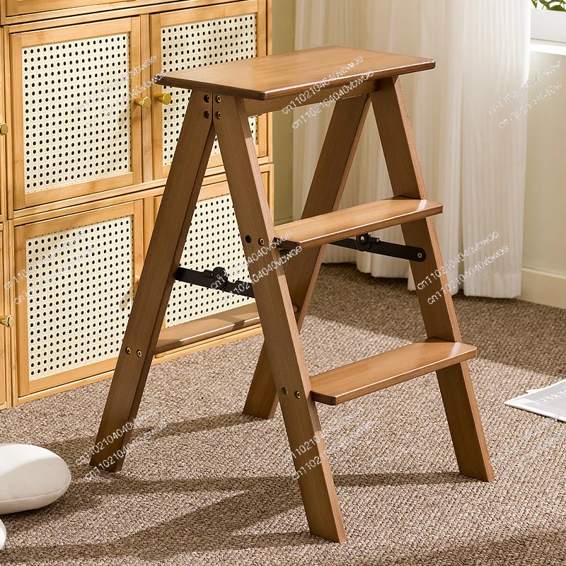 foldable-ladder-stool-portable-multifunctional-kitchen-high-ladder-stool