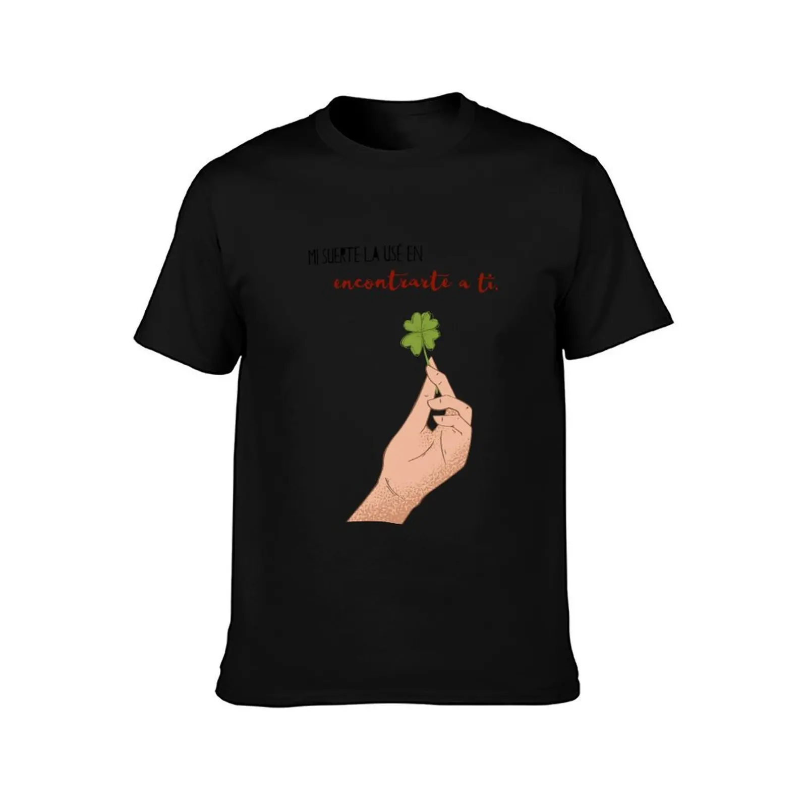 my luck with morat T-Shirt, Summer Casual Cotton Tee, Oversized Streetwear Tops, Vintage Graphic Print, Loose Fit Short Sleeve