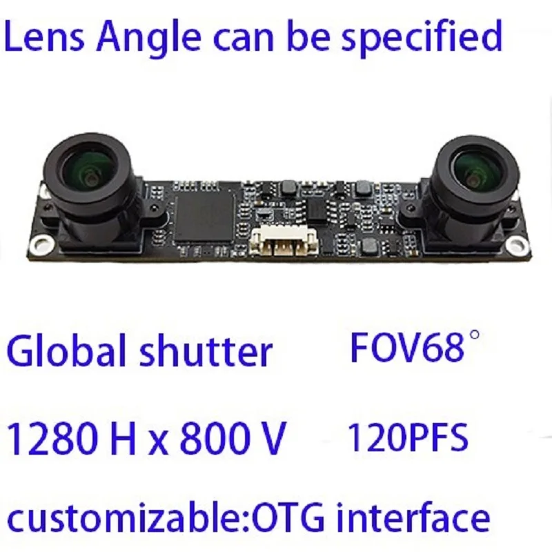 

120FPS 1/4.0-inch OV9281 Sensor USB Camera Module Global Shutter Fixed Focus Webcam Module