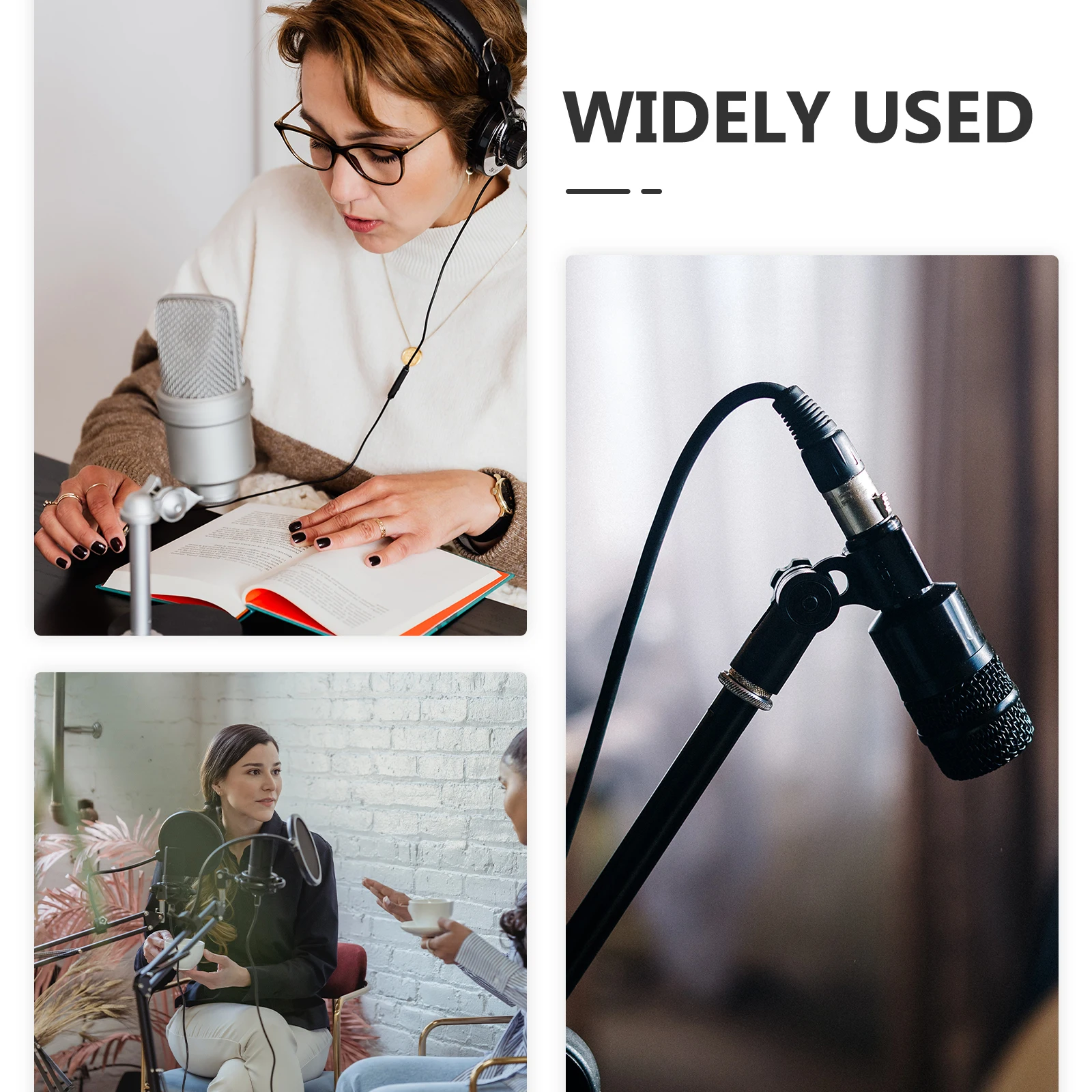 

Windshield Mic Covers Microphones Windproof Furry Windscreen Artificial for Pink