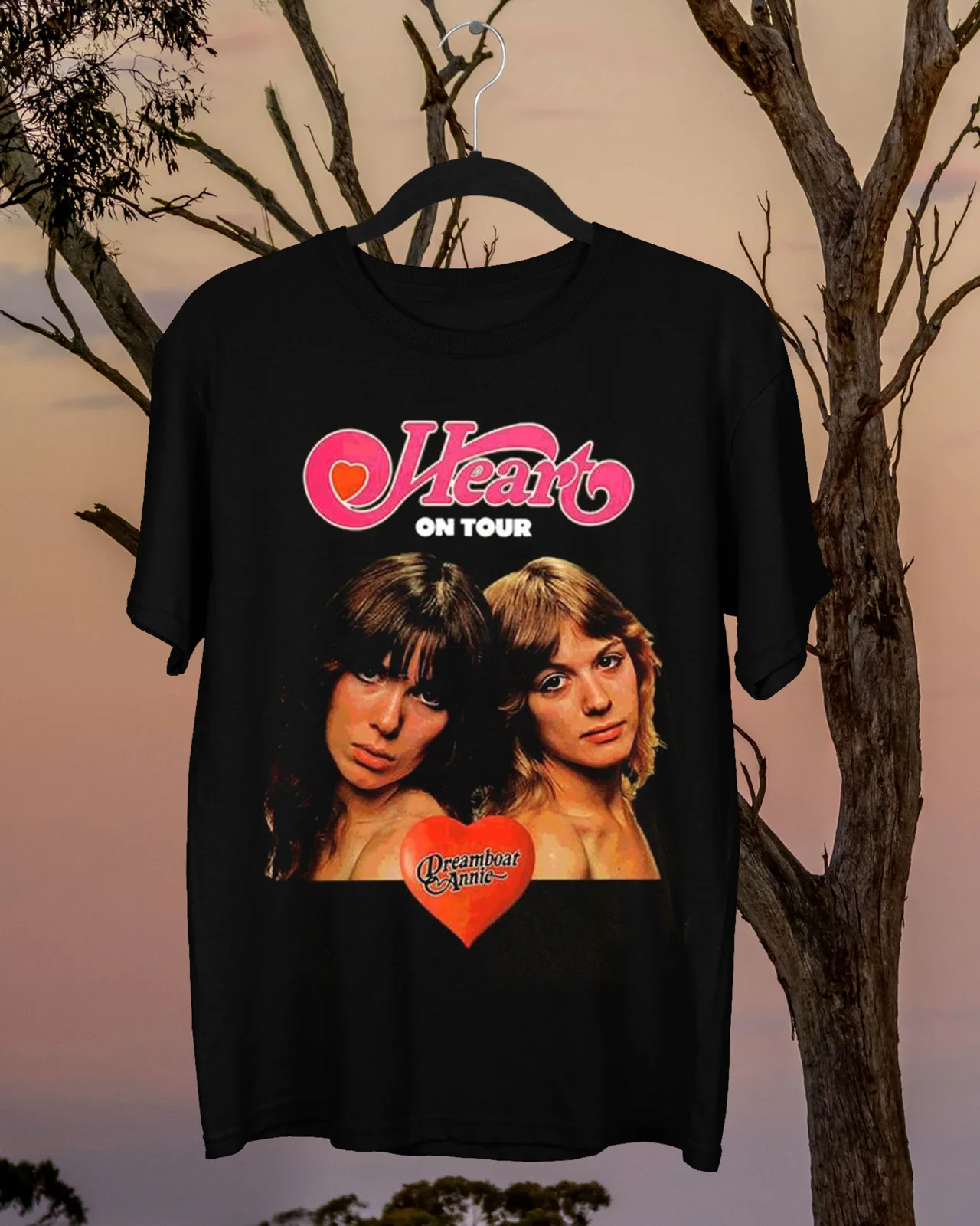 Dreamboat Annie Heart Band For Fan Black All Size T Shirt YI202