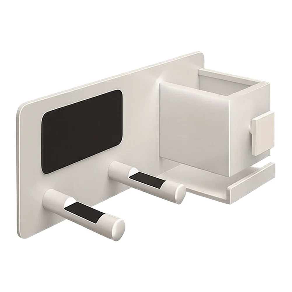 For Organized Bathroom Hair Dryer Holder Flexible Installation Hair Dryer Holder Hair Dryer Holder Dual Installation Method