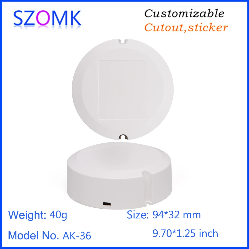 4Pcs IP54 plastic round junction enclosure for power supply