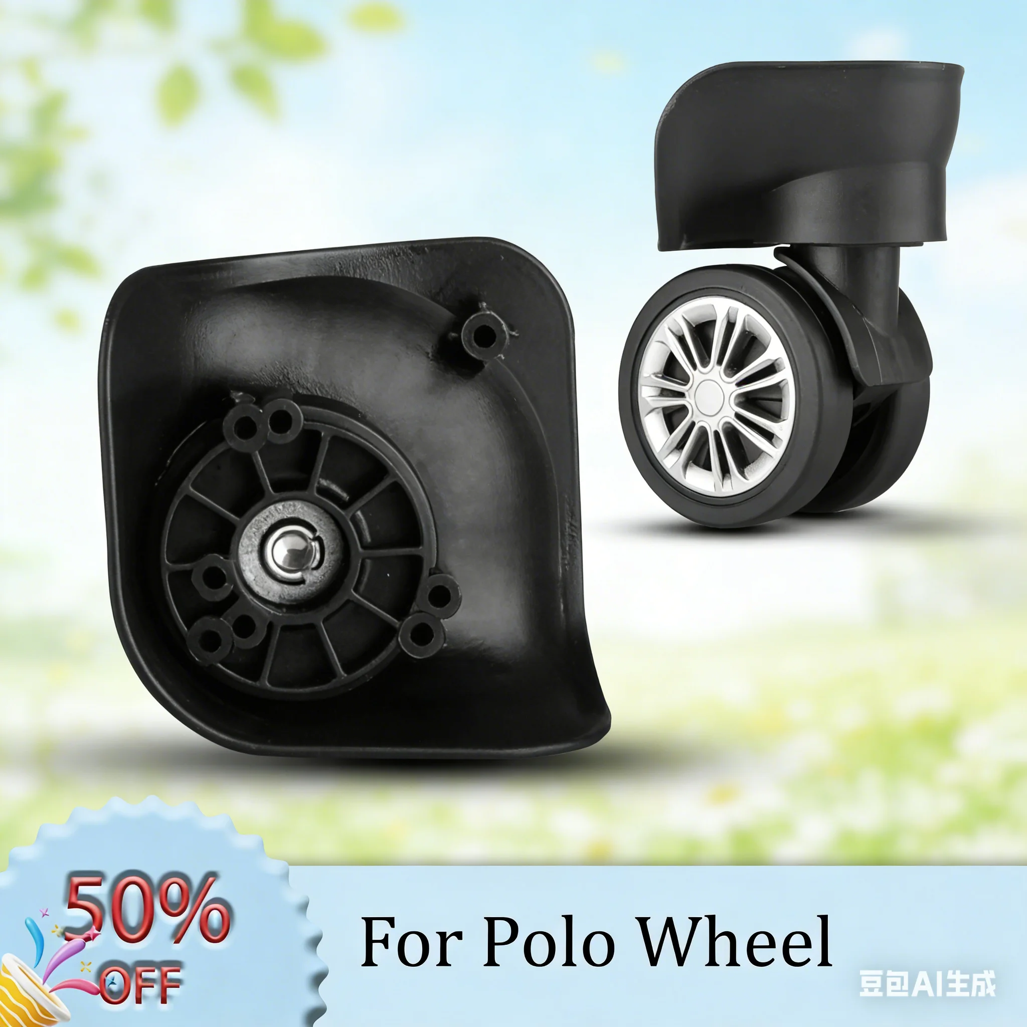For the DY-W175 Professional Luggage Wheel Repair Kit—Durable 360° Swivel Wheels That Can be Installed Without Tools